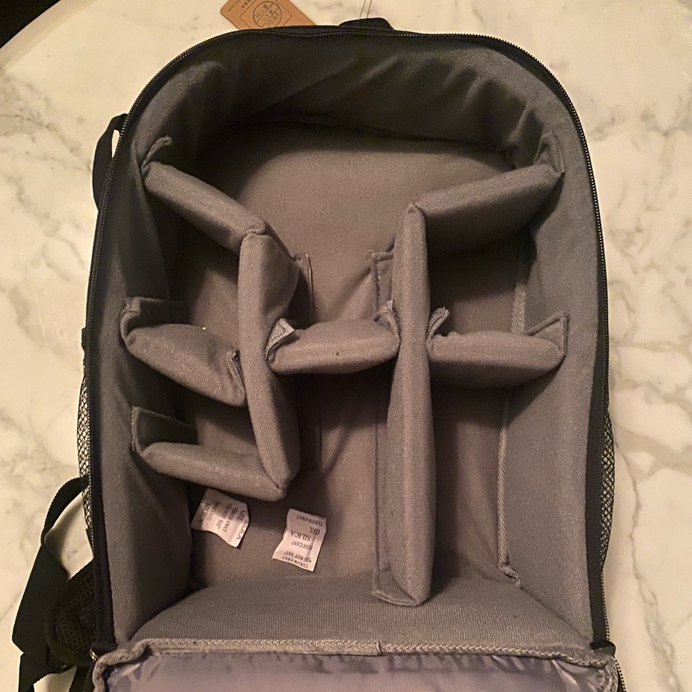 CADEN Camera Backpack black - Picture 3 of 10
